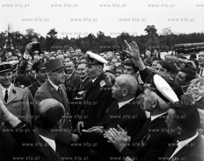 Wizyta Prezydenta Francji gen. Charles de Gaulle w...