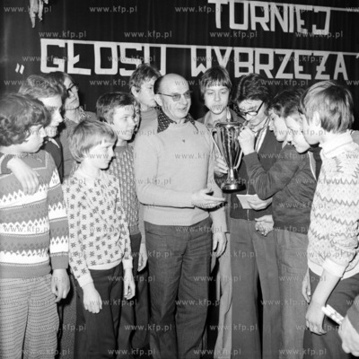 Wręczenie nagród w turnieju hokejowym o puchar Głosu...