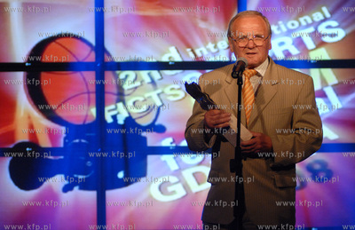 Gala Festiwalu Filmow i Programow Sportowych w Gdyni....