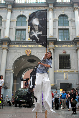 Baltic Sail 2008. Parada zeglarzy ulica Dluga w Gdansku.
11.07.2008
Fot....