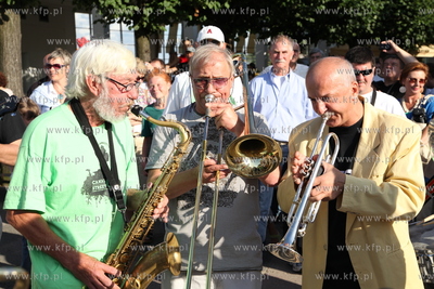 Otwarcie festiwalu Sopot Molo Jazz Festival . Parada...