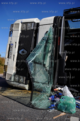 Gdansk. Obwodnica Trojmiasta, zjazd z ulicy Kartuskiej....