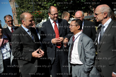 Gdansk. Dwor Artusa. 70 rocznica wybuchu II Wojny Swiatowej....