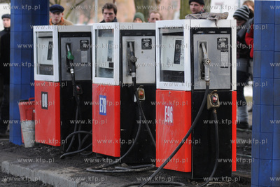 Plan zdjeciowy filmu o masakrze robotnikow na Wybrzezu...