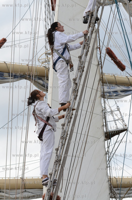 Dzien na Darze Mlodziezy ze studentami Akademii Morskiej...