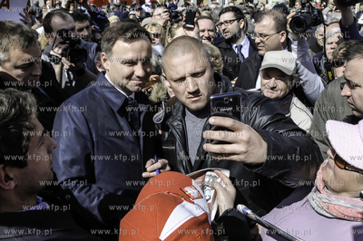 Tczew. Spotkanie kandydata PiS na prezydenta RP, Andrzeja...