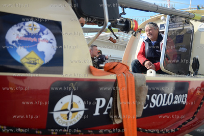 Romuald Koperski , trojmiejski podroznik tuz przed...