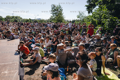 Gdańsk.  Drugi dzień FETY 2023 w Parku Reagana -...