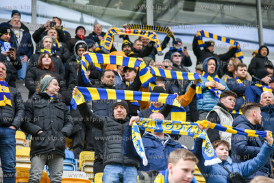 Betclic 1. Liga. Arka Gdynia - Wisła Płock, n/z kibice...