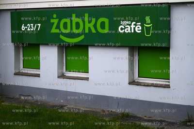Gdynia Dąbrowa, sklep Żabka na ul. Rdestowej.16.01.2020...