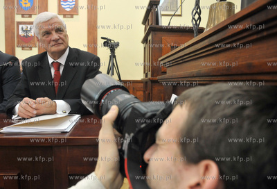 Sesja Sejmiku Wojewodztwa Pomorskiego. Podczas obrad...