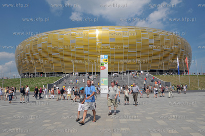 Dzien otwarty nowego gdanskiego stadionu PGE Arena,...