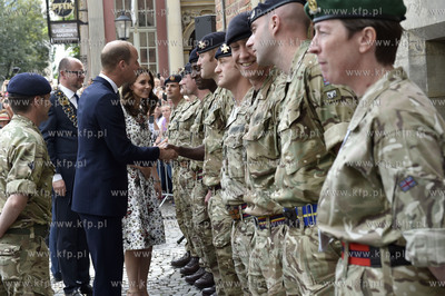 Wizyta brytyjskiej pary książęcej w Gdańsku. William...