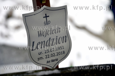 Pogrzeb gdańskiego fotoreportera Wojciecha Lendziona...