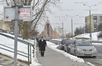 Gdynia - Karwiny. Postój taksówek. 05.03.2018 fot....
