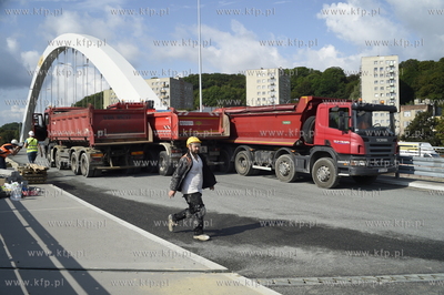 Próby obciążeniowe na Wiadukcie Biskupia Górka...