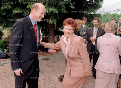 Imieniny Danuty Walesowej Od Lewej Maciej Plazynski,...