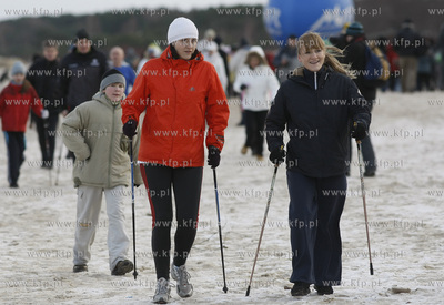 Gdansk Jelitkowo. Inauguracja sezonu Nordic Walking...
