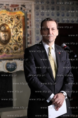 Gdansk. Dwor Artusa. Spotkanie  ministrow spraw zagranicznych...