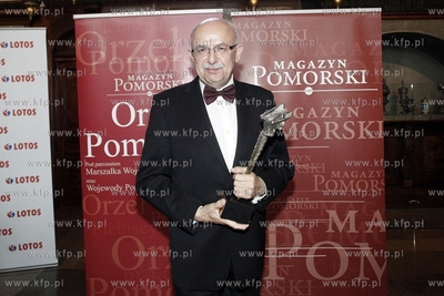 Gdansk. Dwor Artusa. Gala wreczenia Orlow Pomorskich...