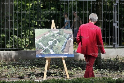 Gdansk.Uroczystość podpisania aktu erekcyjnego oraz...