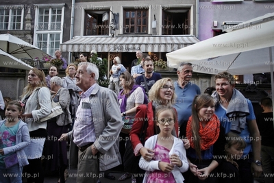 Gdansk. Swieto ul. Mariackiej.
Koncert Wedrujacy czyli...