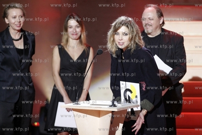 38 Gdynia Festiwal Filmowy. Uroczysta gala rozdania...