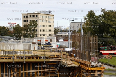 Budowa linii Pomorskiej Kolei Metropolitalnej. Nz....