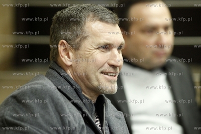 Konferencja prasowa Franza Josefa Wernze, reprezentujacego...