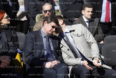 Stocznia Gdansk. Uroczystosc chrztu statku SYN ANTARES....