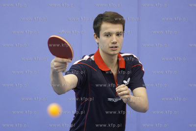 Tenisista stolowy Patryk Zatowka.
17.11.2014
fot....