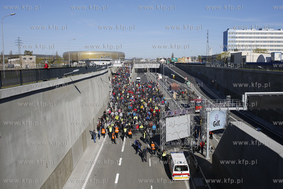 Gdańsk. Dzień otwarty tunelu pod Martwą Wisła....