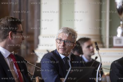 Sesja Rady Miasta Gdańska. Nz. radny KO Andrzej Kowalczys.
24.10.2019
fot....