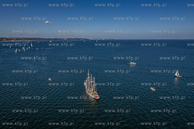 Baltic Sail. Parada żaglowców na Zatoce Gdańskiej....