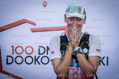 Kwidzyn. Zakonczenie biegu Karoliny Napiórkowskiej...