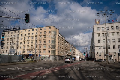 Gdynia, skrzyżowanie aleja Marszałka Piłsudskiego,...