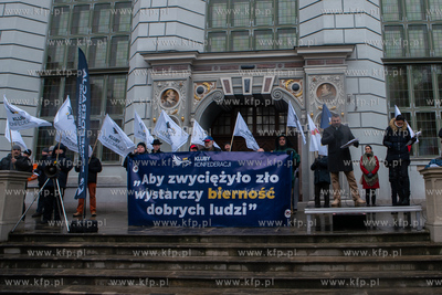 Konfederacja bez cenzury. Protest antyrządowy w Gdańsku....