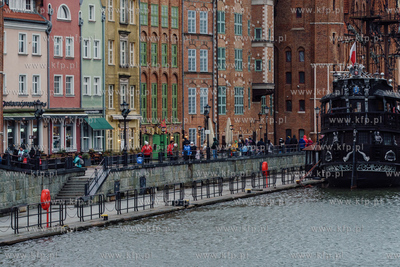 Cofka na Motławie w Gdańsku. 30.01.2022 / fot. Anna...