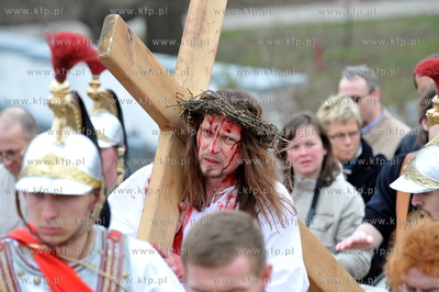 Wielki Piatek. Misterium Meki Panskiej na ulicach Gdanska...