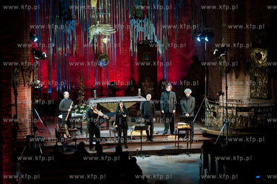 Gdansk. Kosciol Sw. Brygidy. Festiwal Actus Humanus,...