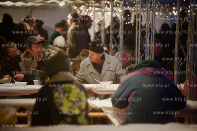 Gdansk. Wielka Zbrojownia. XVIII Wigilia dla ubogich,...