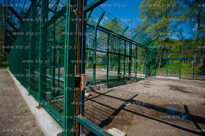 Gdansk. Oliwskie zoo.
Nz nowo powstajacy wybieg dla...