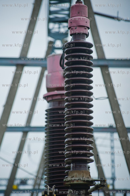 Gdansk. Stacja przekaznikowa firmy Energa Operator,...