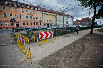 Gdansk. Nowo powstaly nie oddany jeszcze do uzytku...