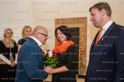 Gdansk. Wielka Sala Wety Ratusza Glownego Miasta. Obchody...