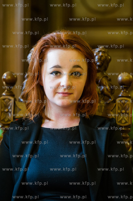 Gdansk. Nowy Ratusz. Uroczystosc wreczenia nagrod w...