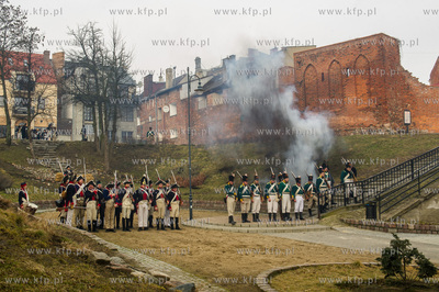 Tczew. Okolice murow obronnych. Piata inscenizacja...
