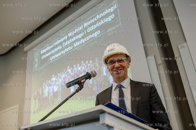 Gdansk. Otwarcie Instytutu Biotechnologii Uniwersytetu...