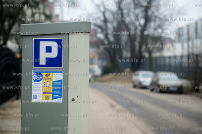 Sopot. Parkometr ustawiony przy ulicy Podjazd.
03.02.2017
fot....