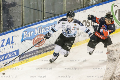 Gdańsk. Hala Oliwia. Polska Hokej Liga. Mecz o utrzymanie...